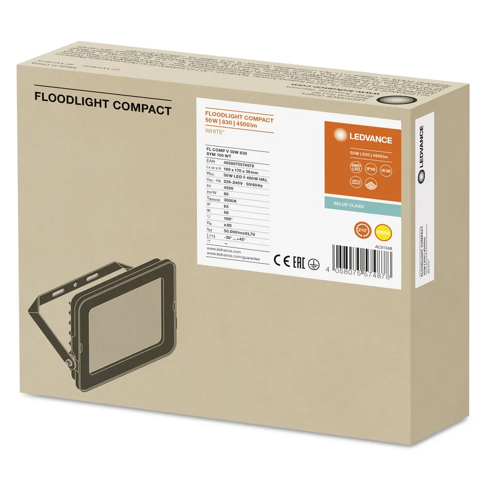 Ledvance FL COMP V 50W 830 SYM 100 WT Pic_4