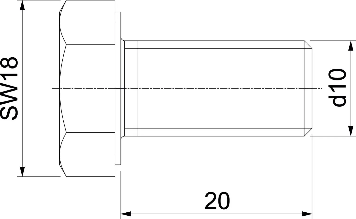 OBO Bettermann DIN933 M10x20V4A Pic_2