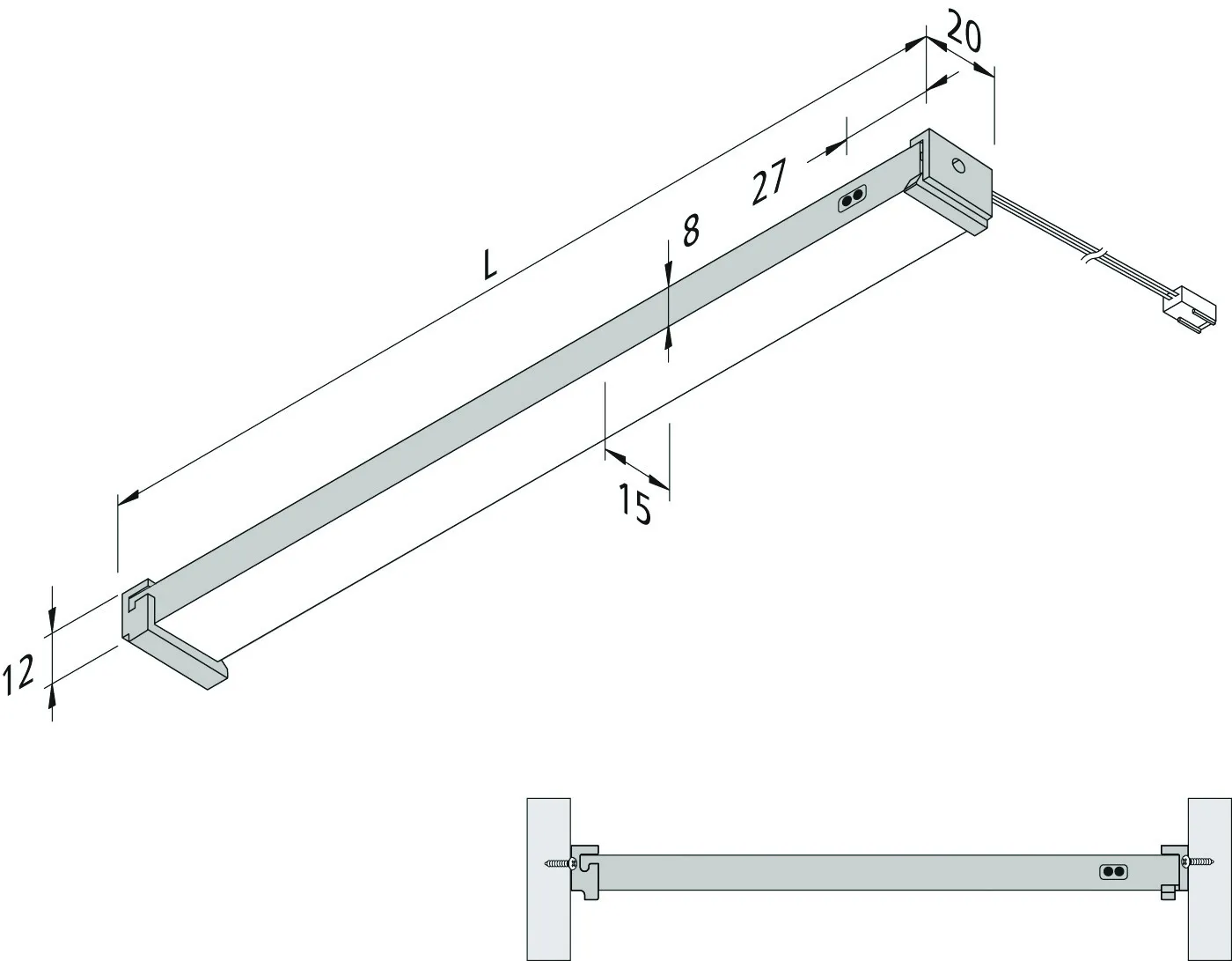 Hera, Enger SIL-LED 2 567mm 2,1W nw Pic_1