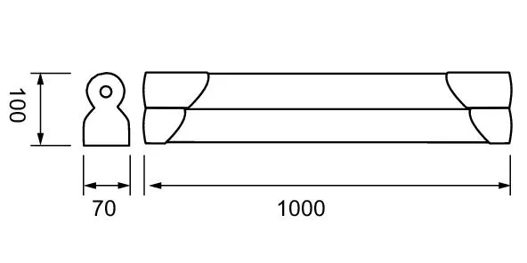 RIDI LEUCHTEN GMBH PIPE 130 30W WEISS Pic_2