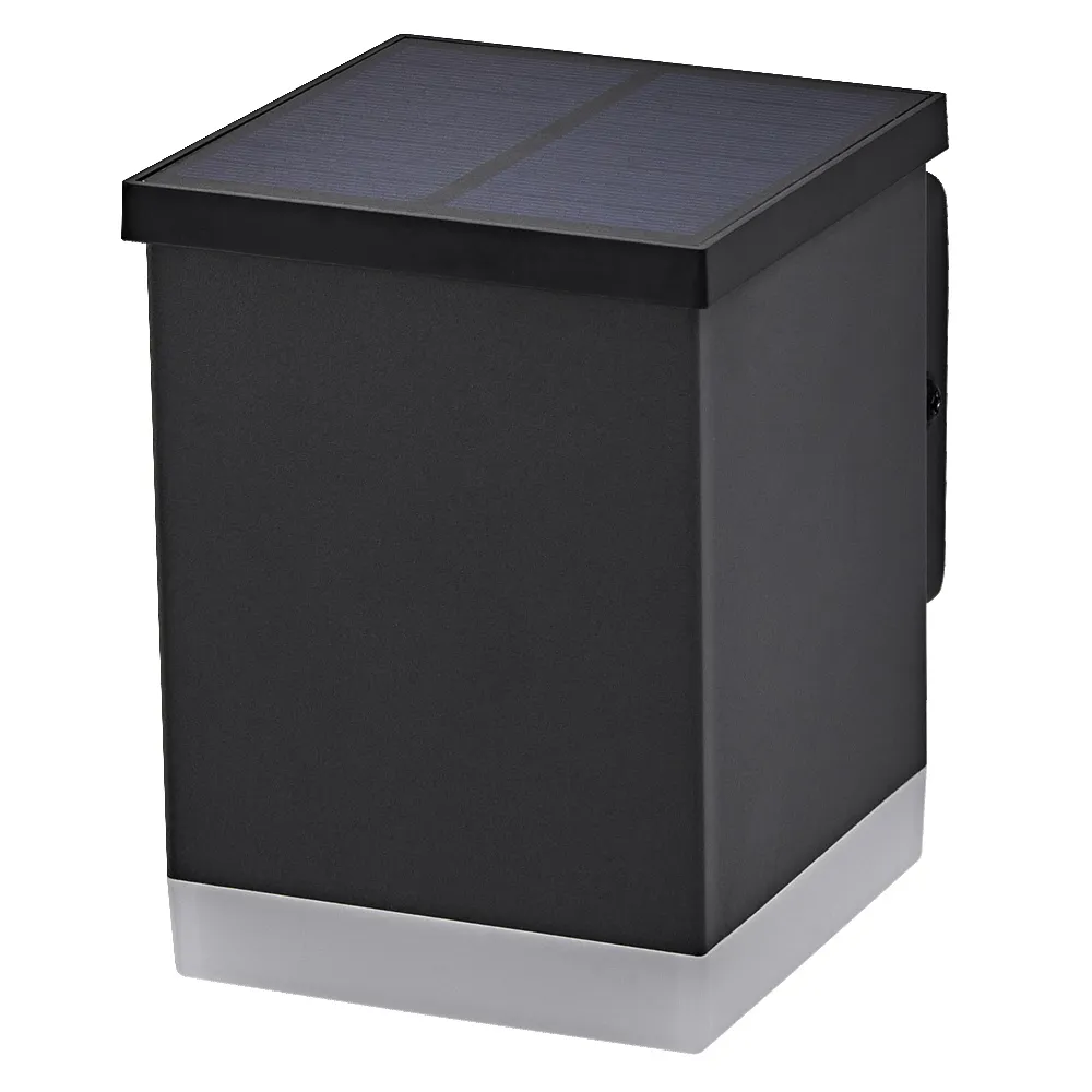 Ledvance Endura Style Solar Wall Quadro Dark Gray Pic_2