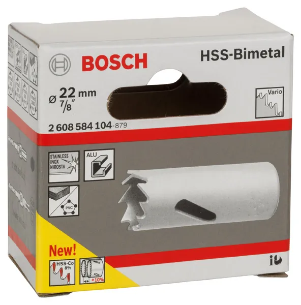 BOSCH ROBERT POWER TOOLS GMBH Lochsäge HSS-Bimetall für Standardadapter Pic_3