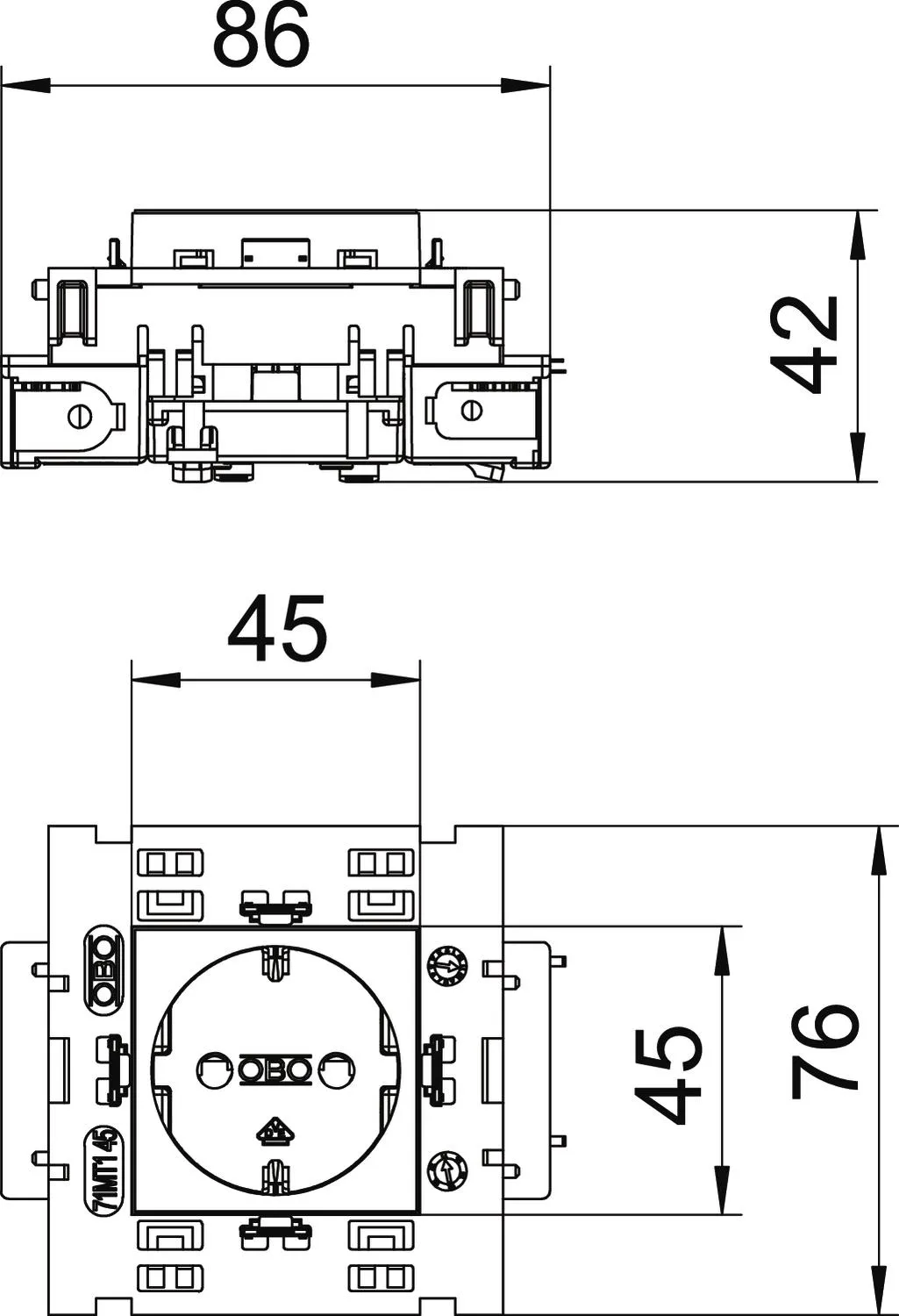 OBO Bettermann STD-D0C8 ROR1 Pic_2