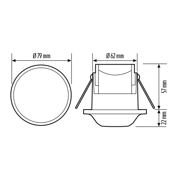 Esylux 10x BASIC EXPRESS MD 360° 08 IR 1C FM IP23 WH Pic_2