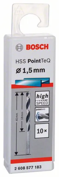 Bosch HSS-Spiralbohrer PointTeQ 1,5 mm Pic_6