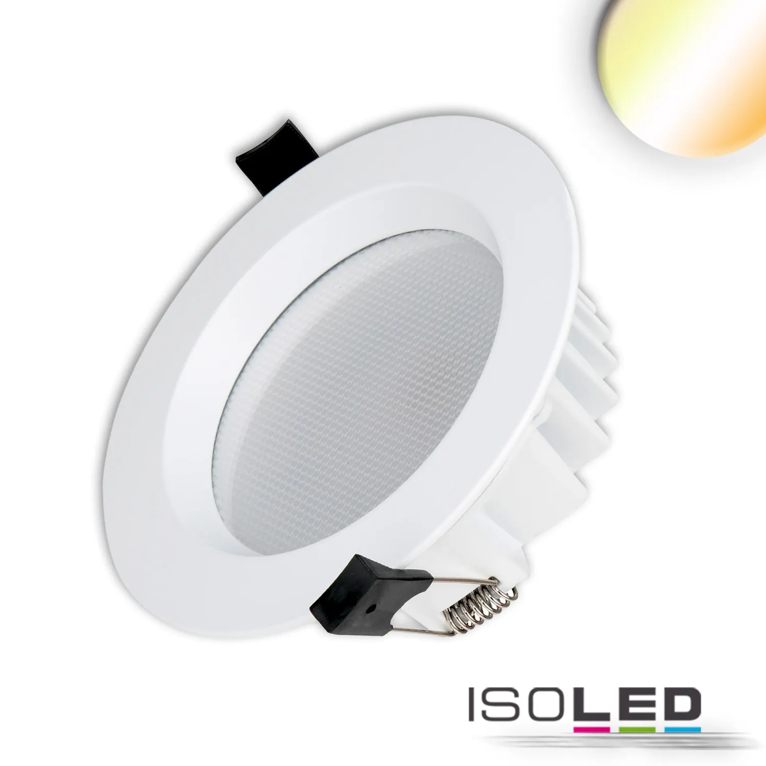 ISOLED LED Downlight UGR<19, 18W Pic_1