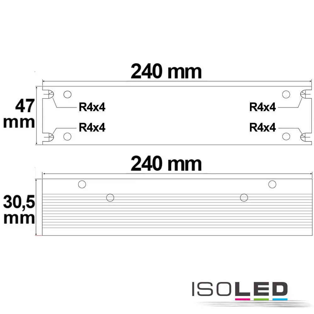 ISOLED LED Trafo 12V/DC, 0-200W, Gitter Pic_1