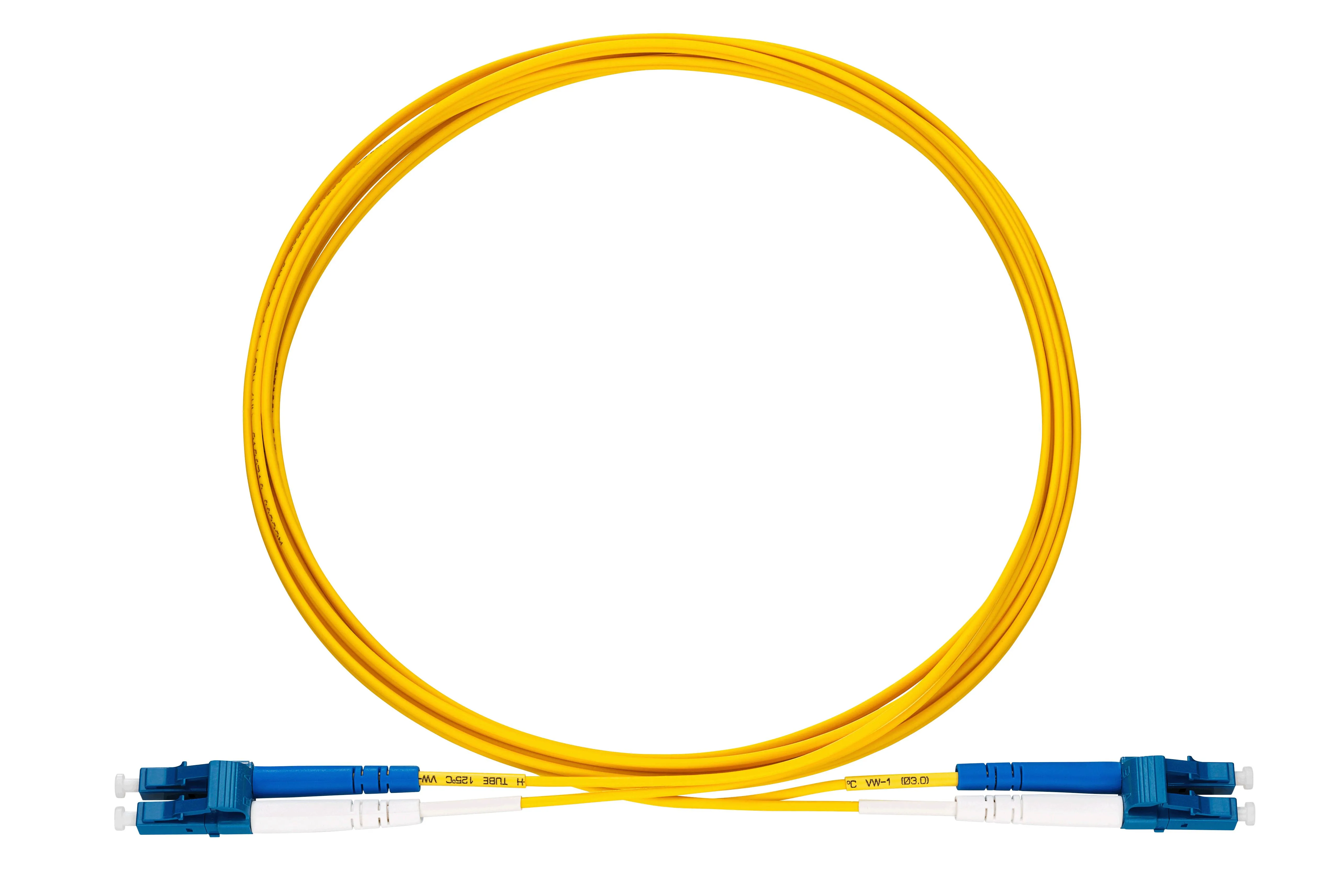 Rutenbeck LC-D/LC-D Patchkabel OS2 gelb 5m Pic_1