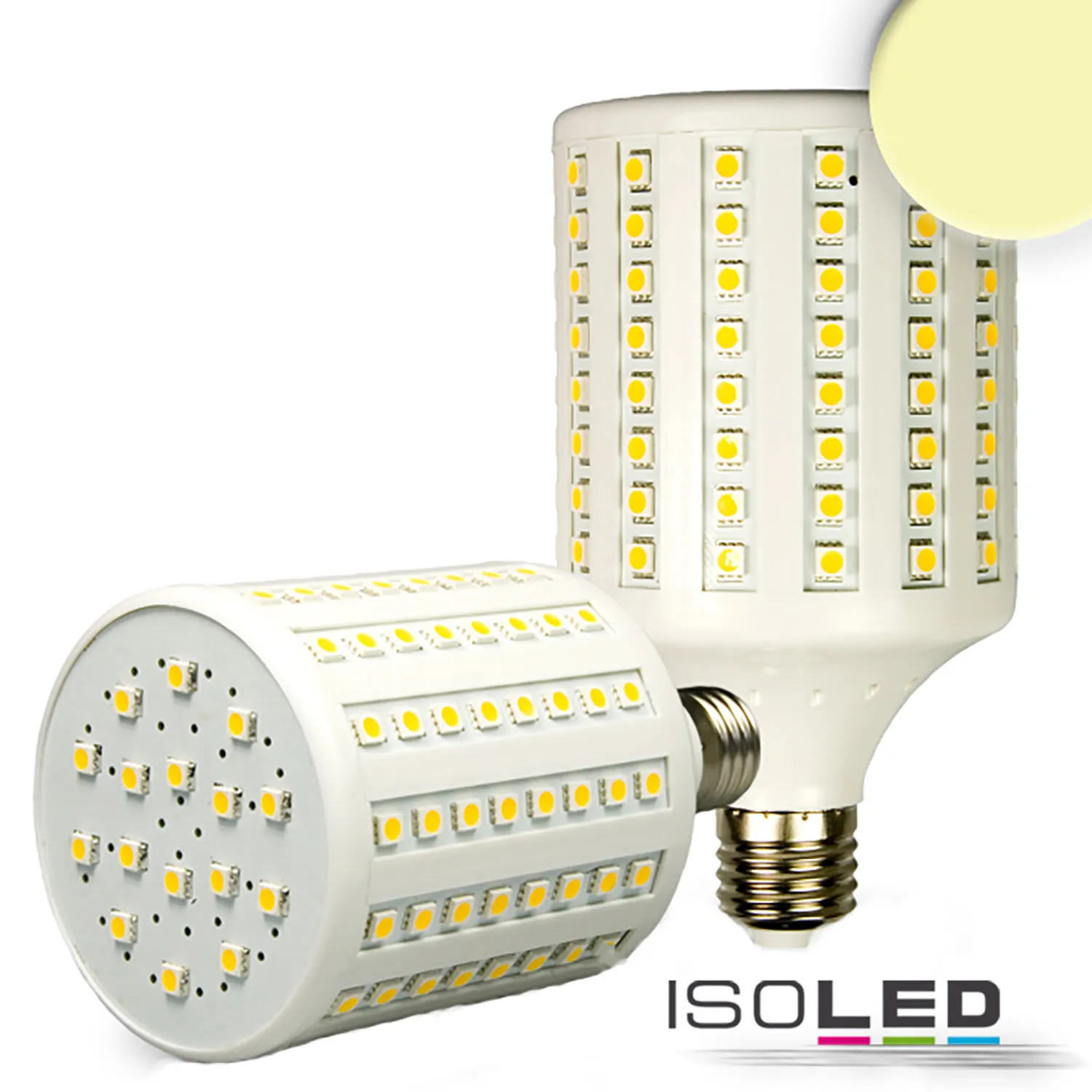 ISOLED E27 Corn Leuchtmittel, 136SMD, 20W Pic_1