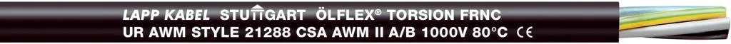 U.I. Lapp GmbH / Lappkabel ÖLFLEX® TORSION FRNC 3G1,5 Pic_2