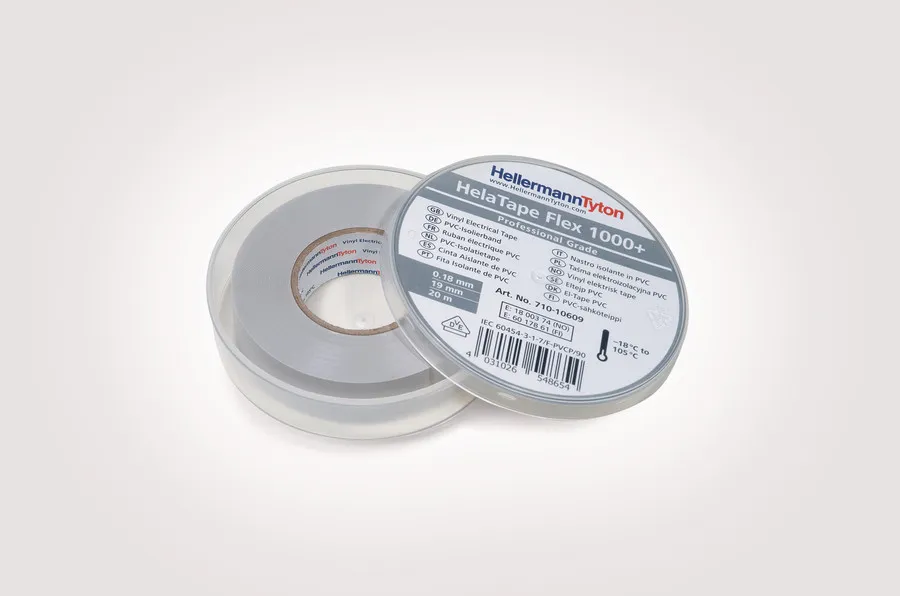 Hellermanntyton HTAPE-FLEX1000+ C 19x20-PVC-GY (20) Pic_2