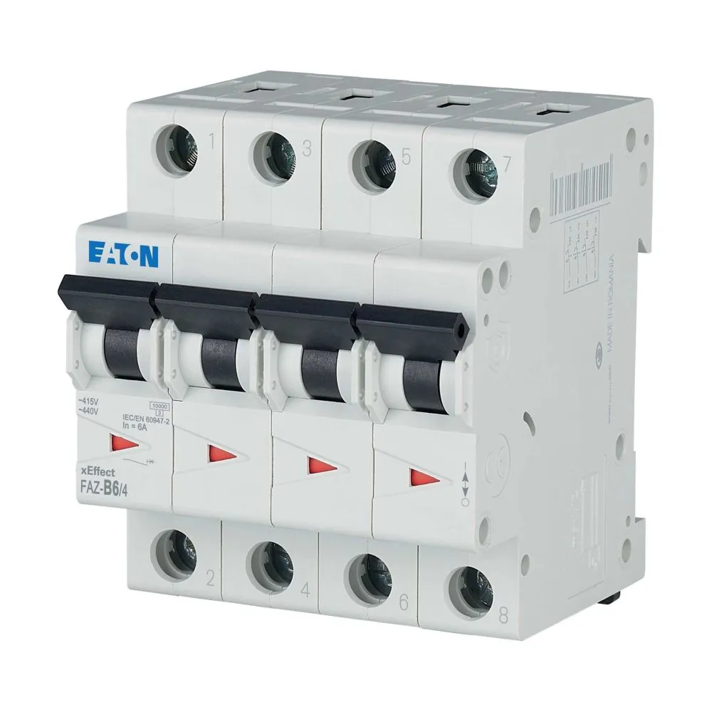 Eaton Electric FAZ-C6/4 Pic_1