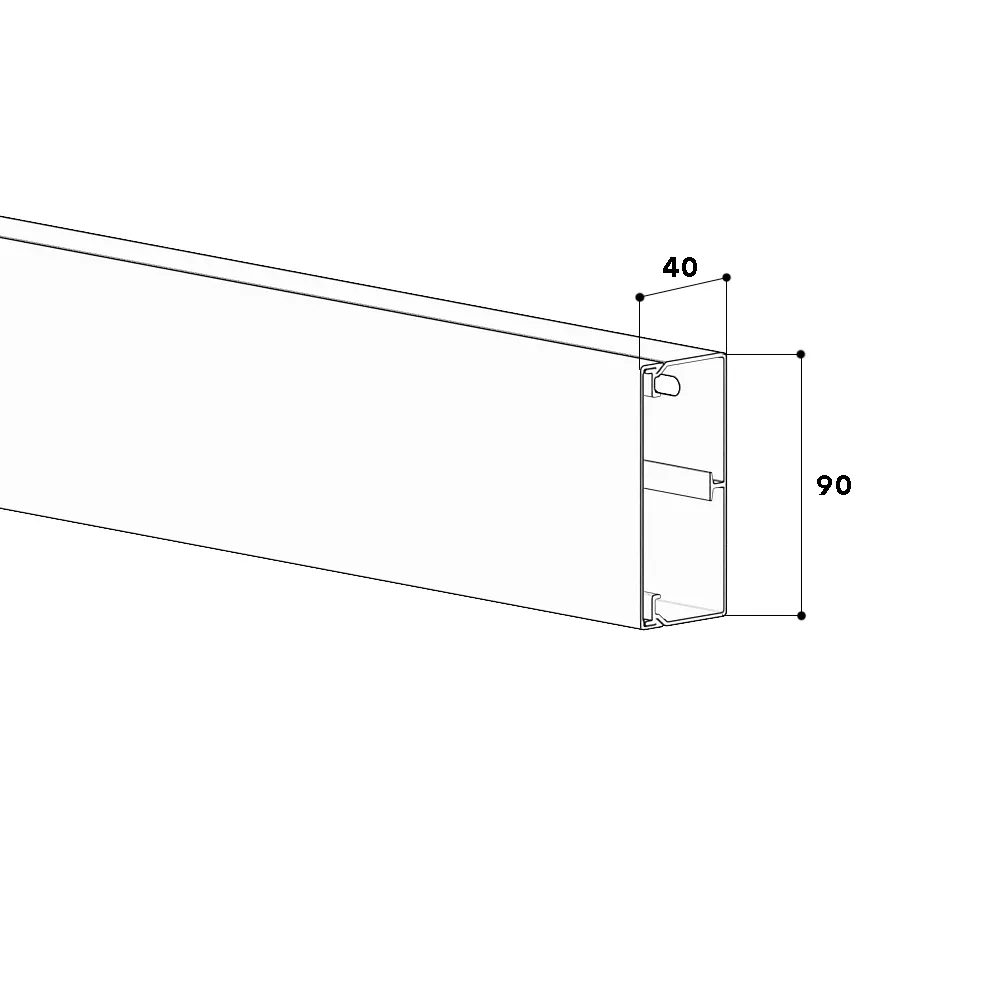 GGK GMBH & CO. KG LFG40X90 LICHTGRAU Pic_1