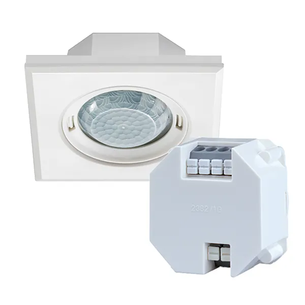 Esylux PD-FLAT 360i/8 SQUARE WHITE DALI SET Pic_2