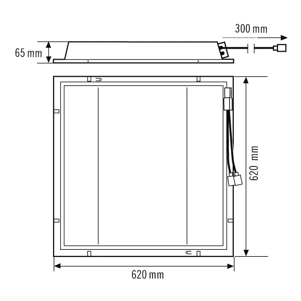 Esylux CELINE-2 PNL 625 DDP TR 4200 8TW IP20 ELC Pic_3