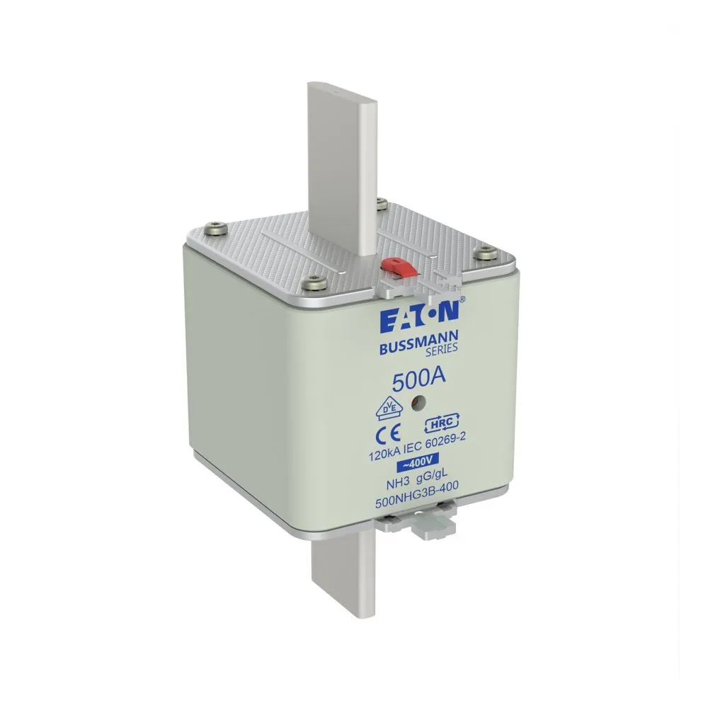 Eaton Electric NH-SICHERUNG 500 A 400 V GG/GL GRÖSSE 3 Pic_1