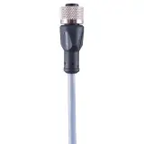 Leitungsdose, 4-polig, M12x1, gerade, 2m