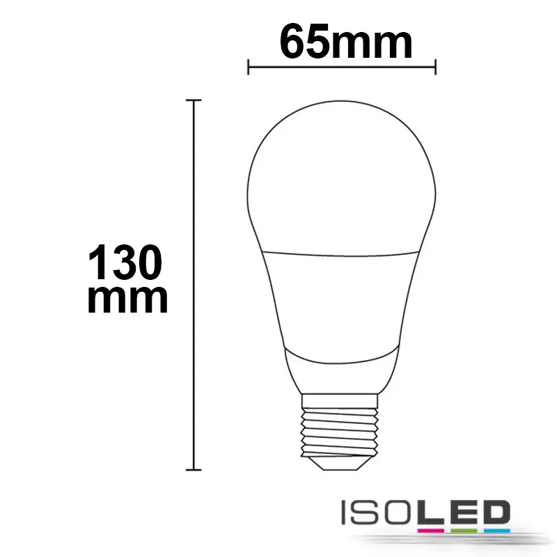 ISOLED E27 LED Birne 15W G60 Pic_1