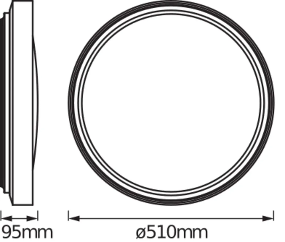 LEDVANCE GMBH Orbis Plate Click Sensor 510mm 32W Pic_3