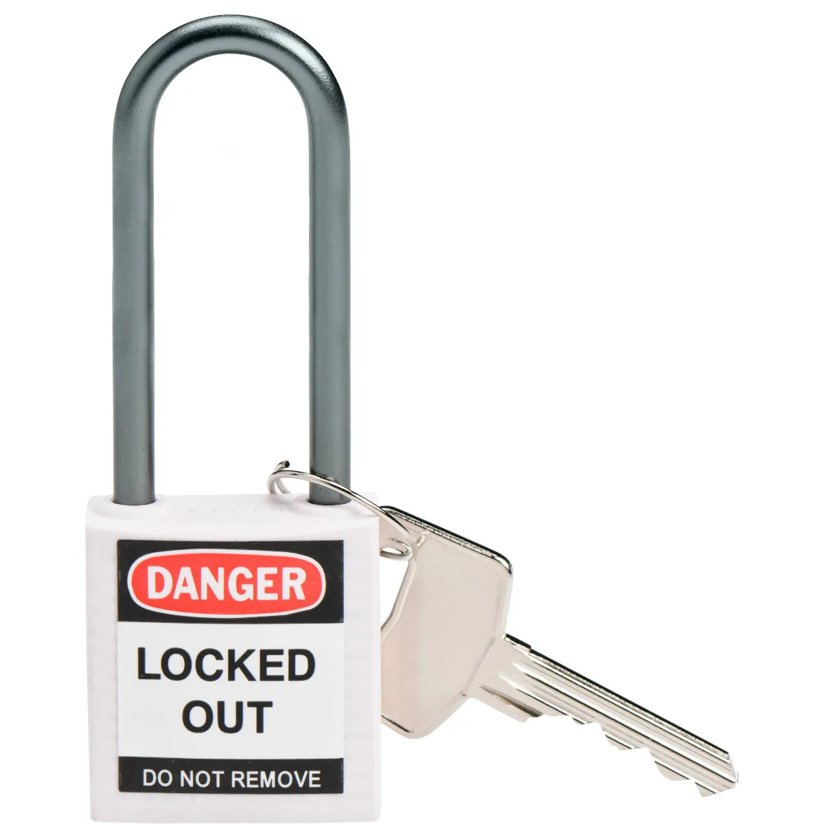 Brady COMPACT SAFE PADLOCK 50MM SHA KD WHITE/6 Pic_1