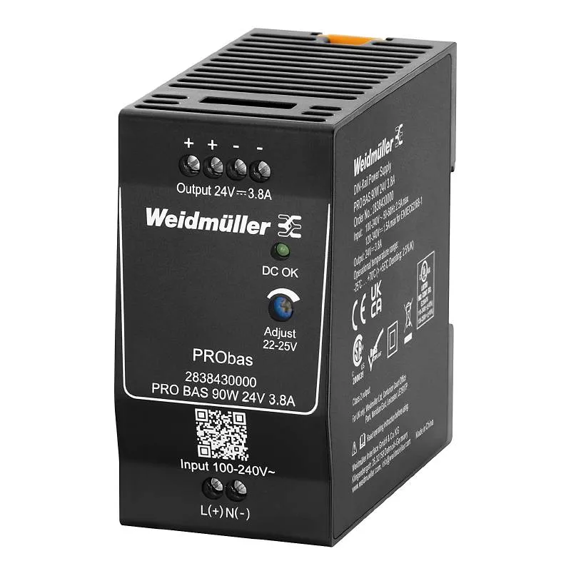 Weidmüller PRO BAS 90W 24V 3.8A Pic_1