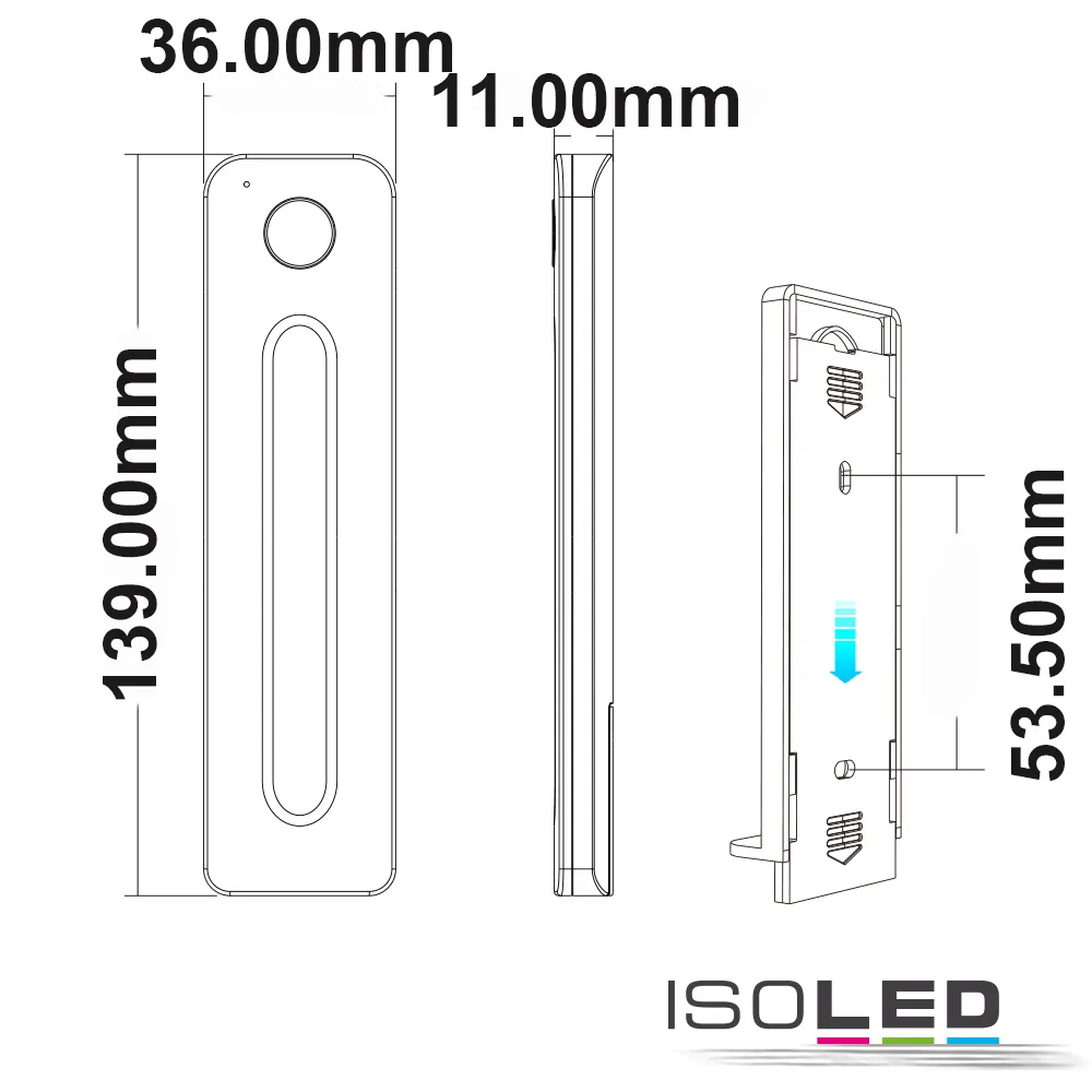 ISOLED Sys-Pro RGB 1 Zone Fernbedienung Pic_1