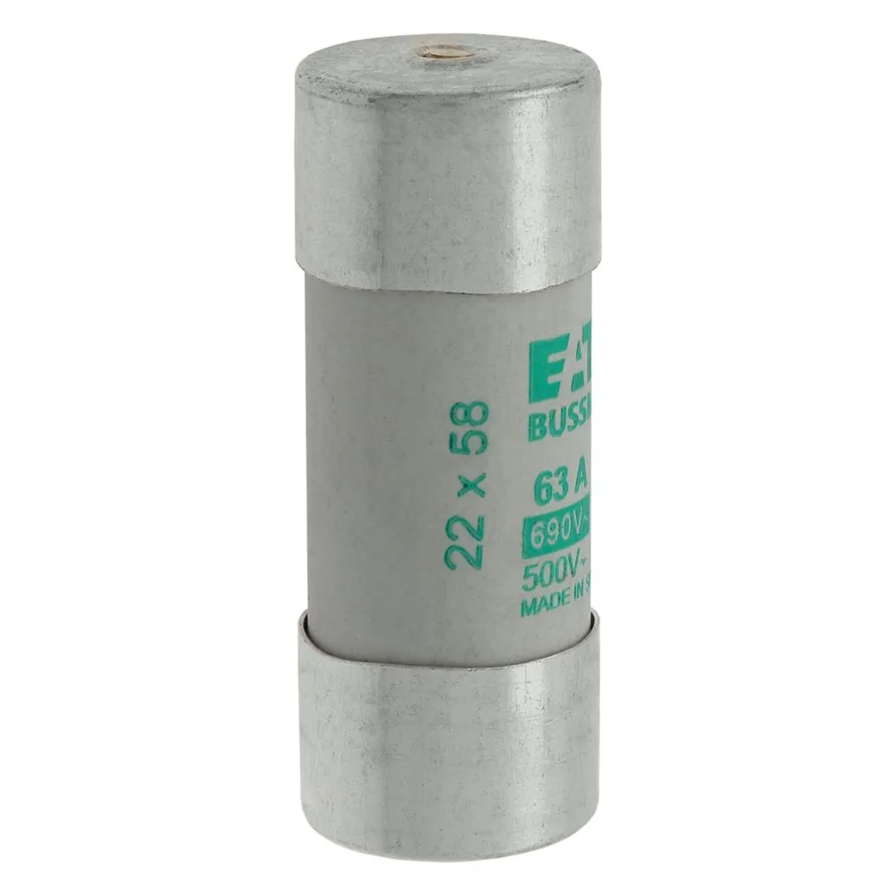 Eaton Electric CYL FUSE >STR >22 x 58 63A AM 690V AC Pic_3
