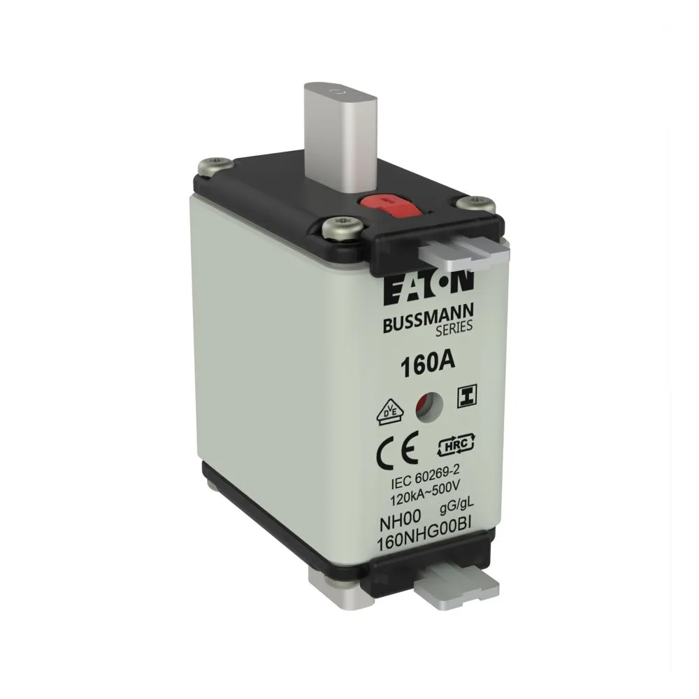 Eaton Electric NH FUSE 160A 500V GL/GG SIZE 00 Pic_1