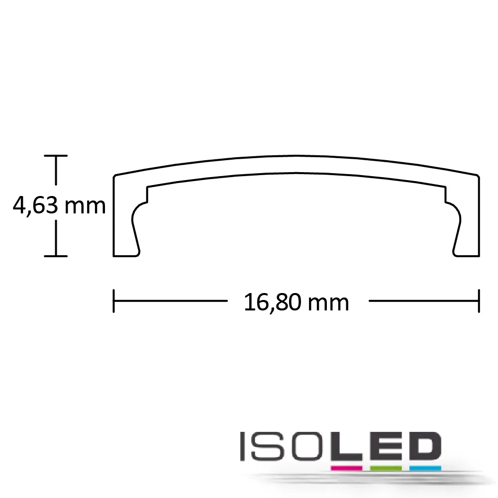 ISOLED Abdeckung COVER3 opal/satiniert Pic_1