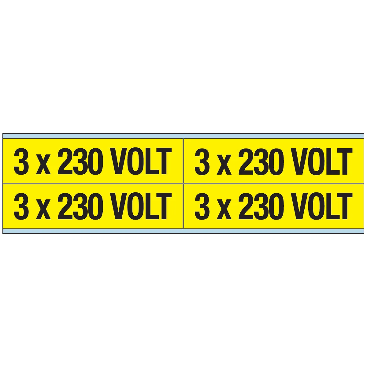 Brady SPANNUNGSKENNZEICHNUNG: CV-3*230V-B Pic_1