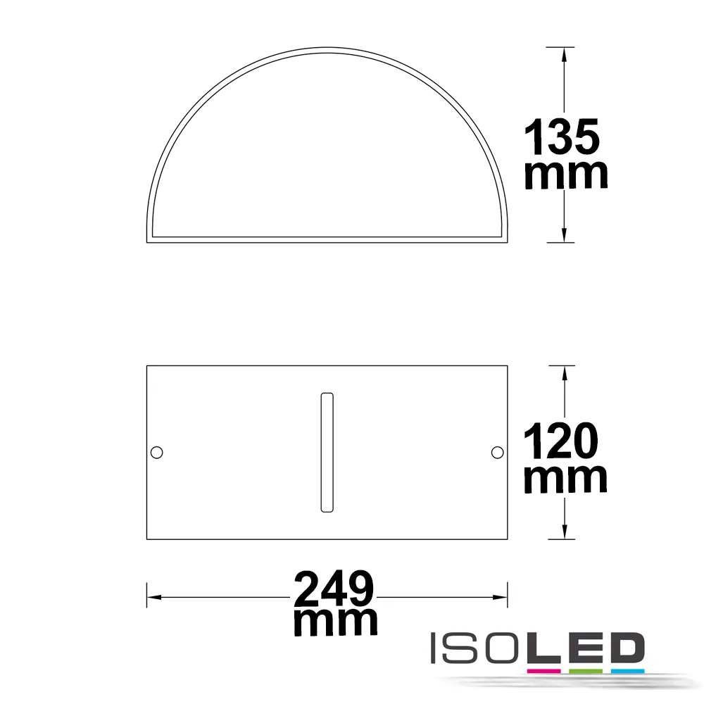 ISOLED Wandleuchte Up&Down 1xE27 Pic_1
