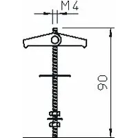 OBO Bettermann 450 M4x95 G Pic_2