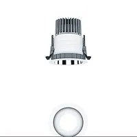 ZUMTOBEL GROUP DEUTSCHLAND PANOS EVO R100H 15W 840 SWI AL WH Pic_1