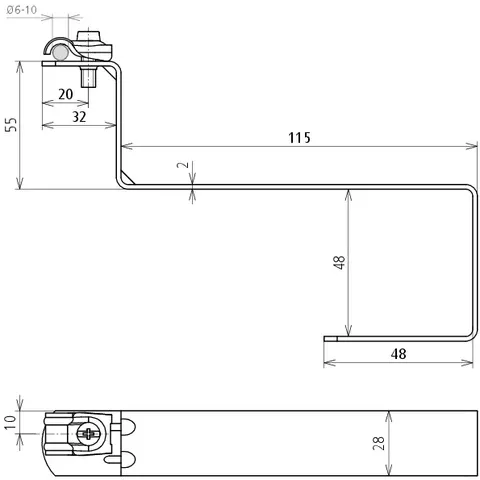 Dehn + Söhne DLH DQ 6.10 H55 L115 WS STTZN Pic_2