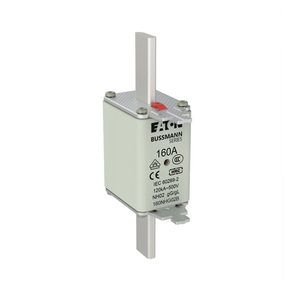 Eaton Electric NH FUSE 160A 500V GG/GL SIZE 02 Pic_1