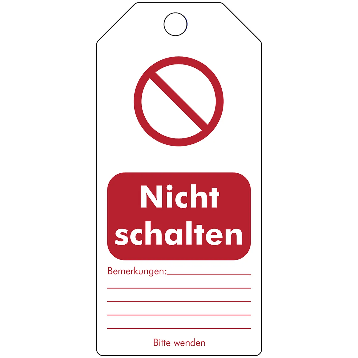 Brady TAG-DE DO NOT OPERATE B-7694-75X160MM/5 Pic_2