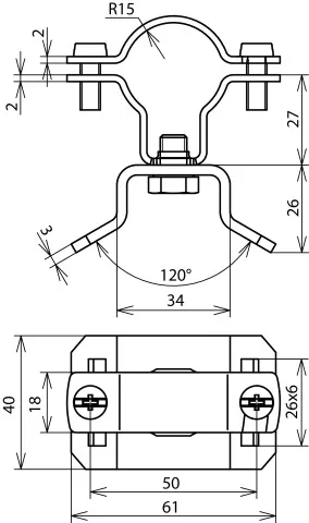 Dehn + Söhne LH ZS 27 30 SBH 25X0.3 V2A Pic_1