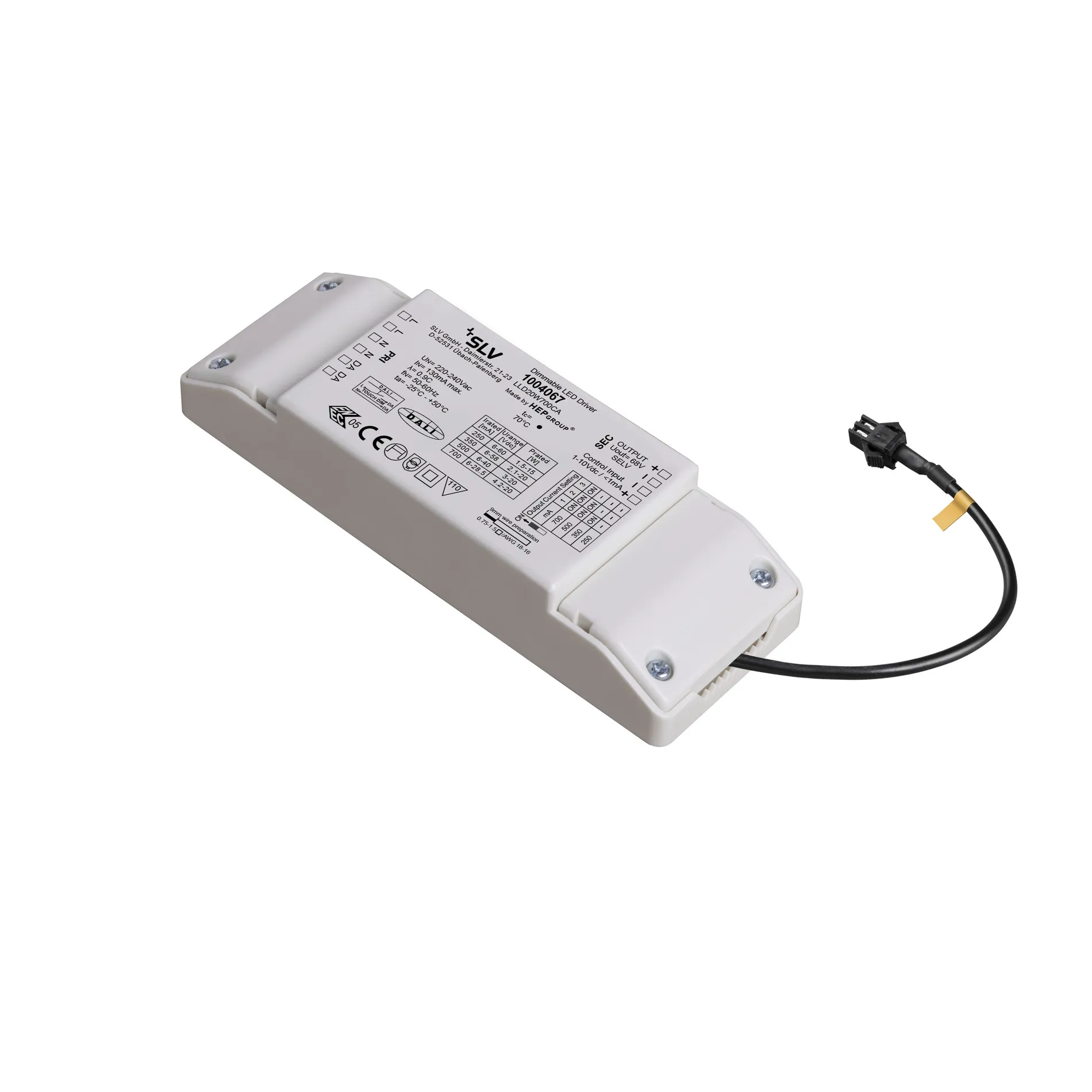 Slv LED Treiber 20W 250mA DALI Pic_1