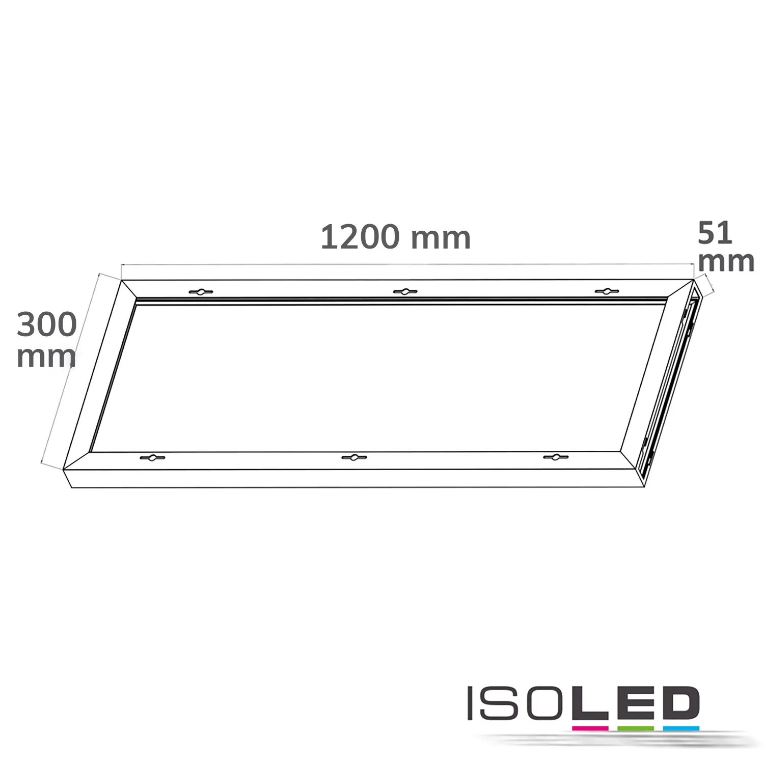 ISOLED LED Panel Raster UGR<16 Line Pic_2