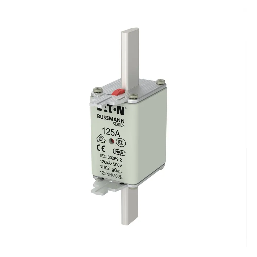 Eaton Electric NH FUSE 125A 500V GG/GL SIZE 02 Pic_1
