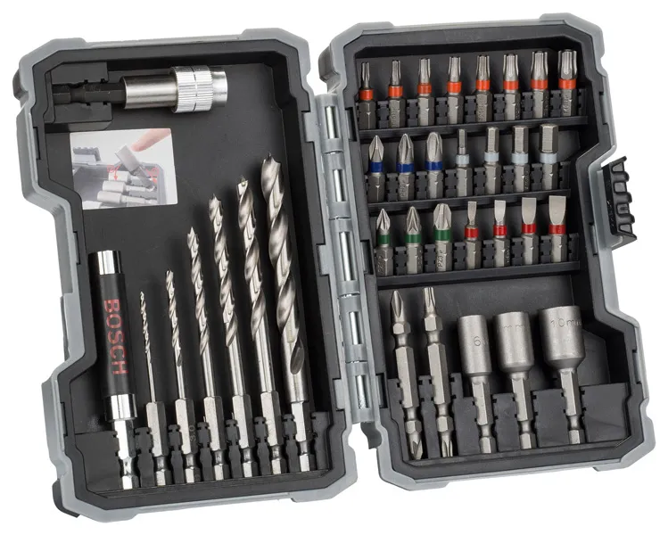 BOSCH ROBERT POWER TOOLS GMBH 35tlg. Bohrer- und Schrauberbit Set Pic_1