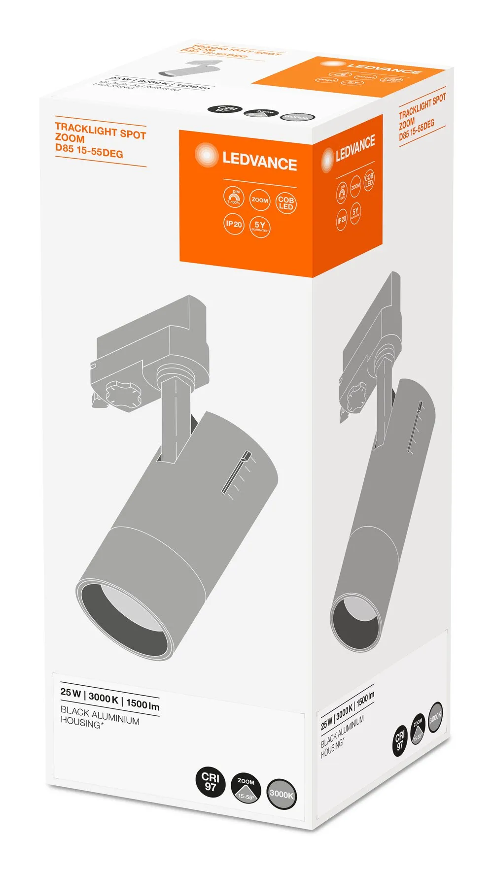 Ledvance TR SP ZOOM DIM D85 25 W 3000 K 97R BK Pic_3