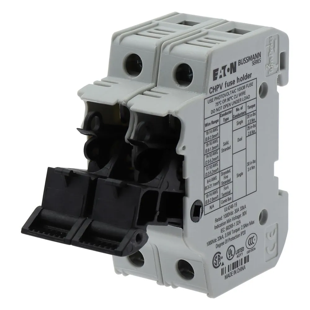 EATON ELECTRIC GMBH 2P 30A 1000Vdc MFH For 10x38 gPV Pic_2