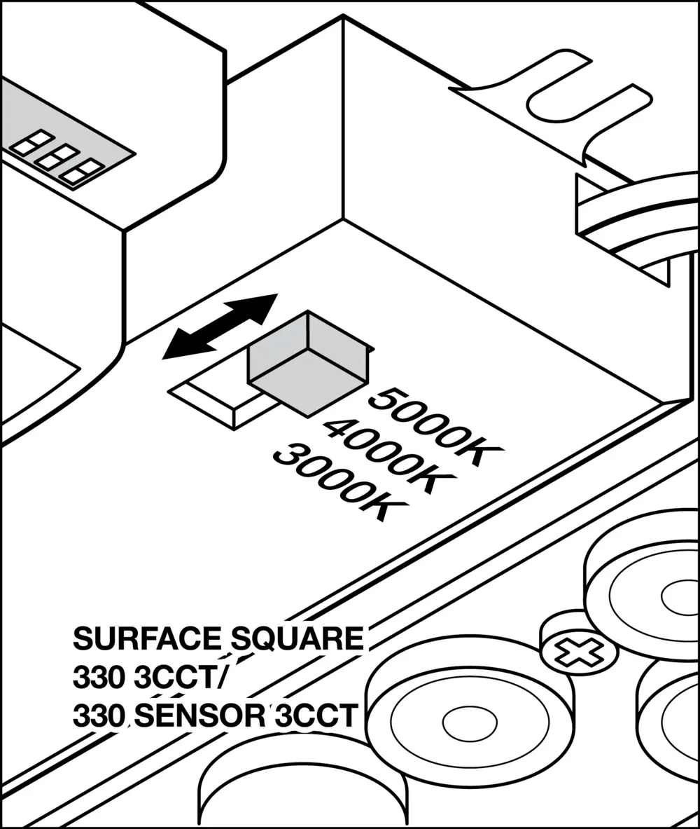 Ledvance SF SQUARE 330 SEN V 24W 840 IP44 Pic_1