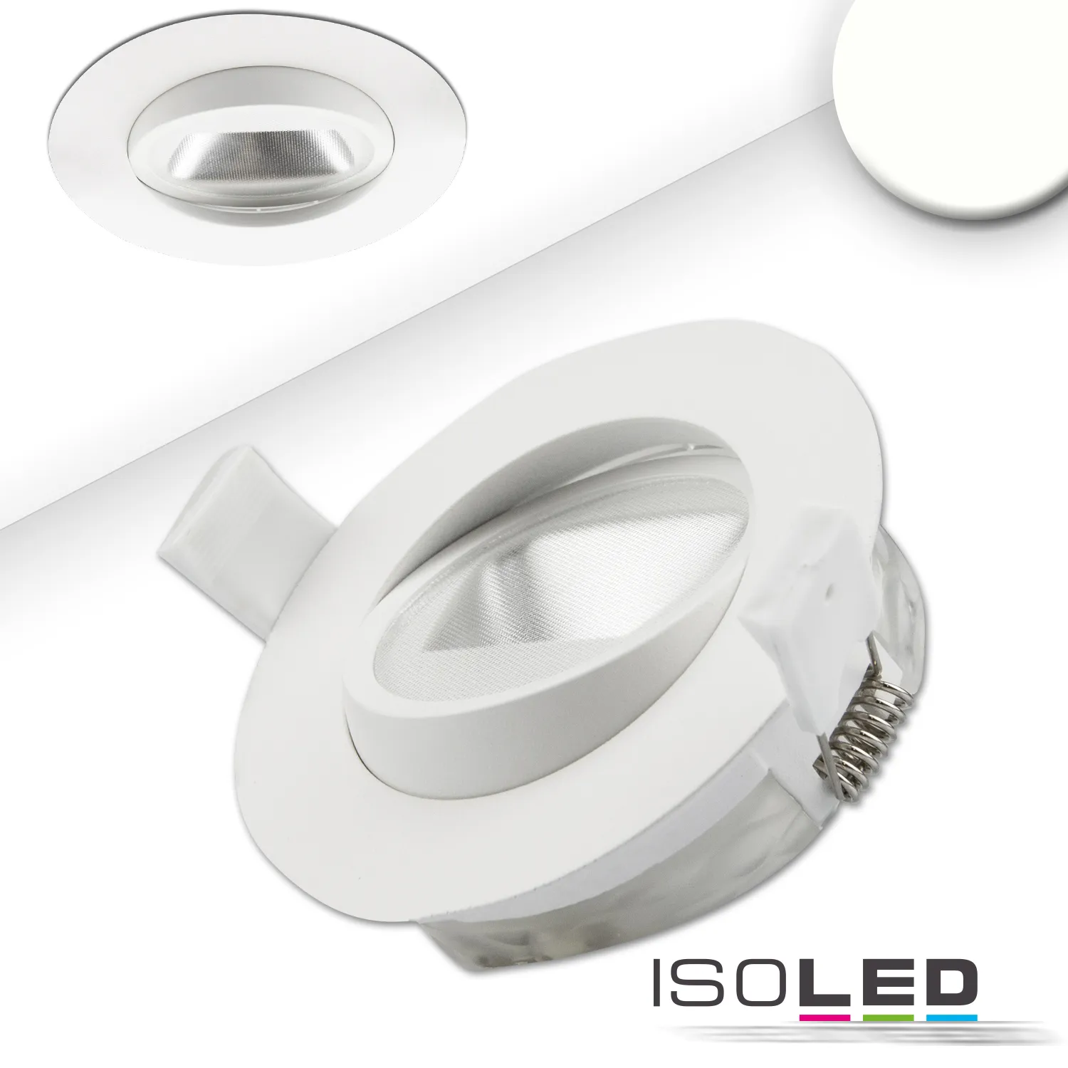 ISOLED LED Einbaustrahler asymmetrisch COB Pic_1