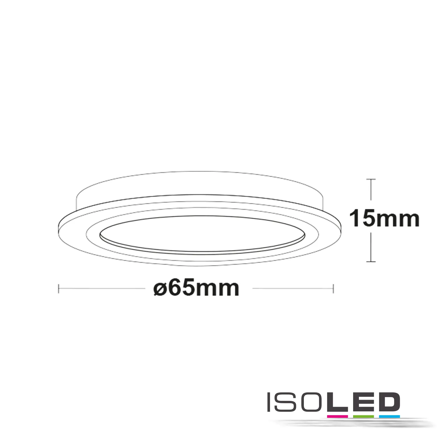 ISOLED LED Möbeleinbaustrahler MiniAMP silber Pic_2