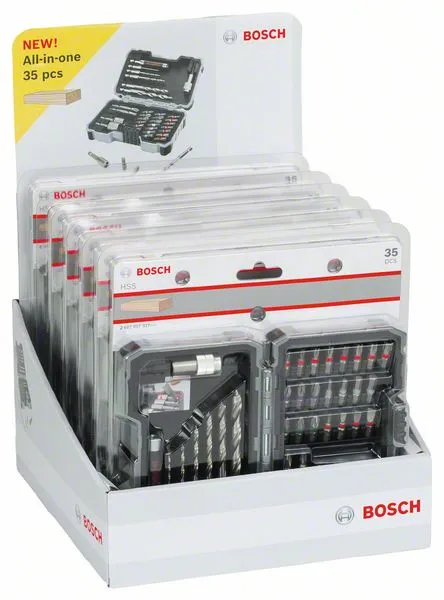 BOSCH ROBERT POWER TOOLS GMBH 35tlg. Bohrer- und Schrauberbit Set Pic_3