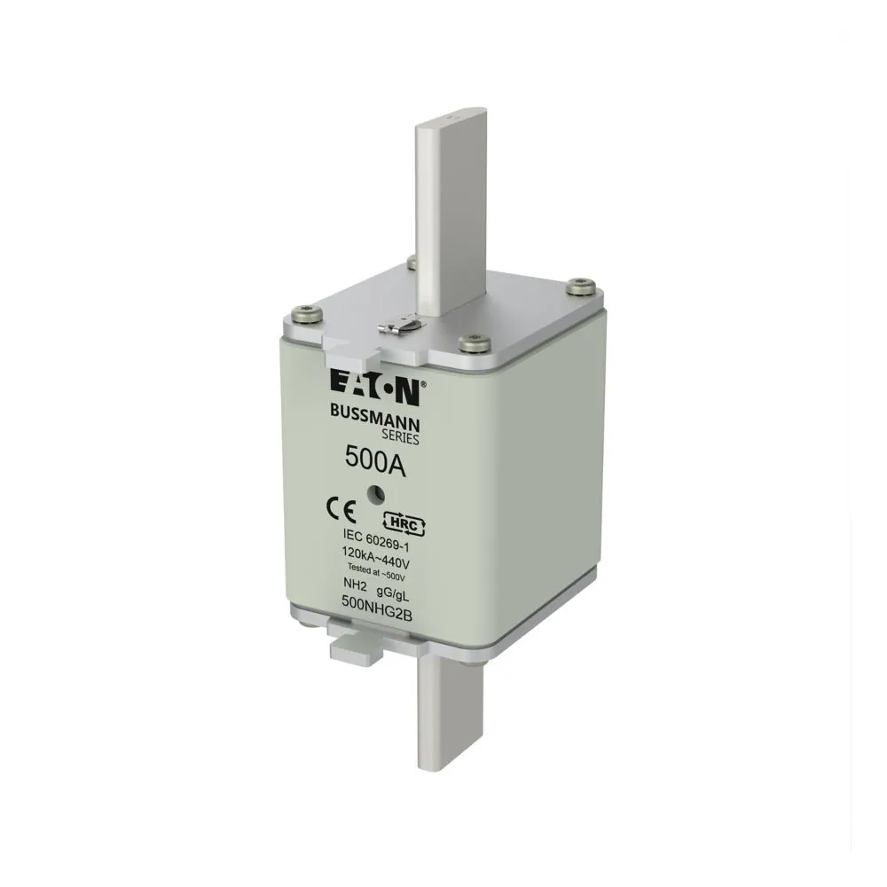 Eaton Electric NH FUSE 500A 500V GG/GL SIZE 2 Pic_1