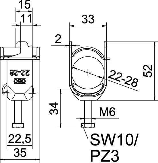 OBO Bettermann BS-SAS-M-28 A2 Pic_2