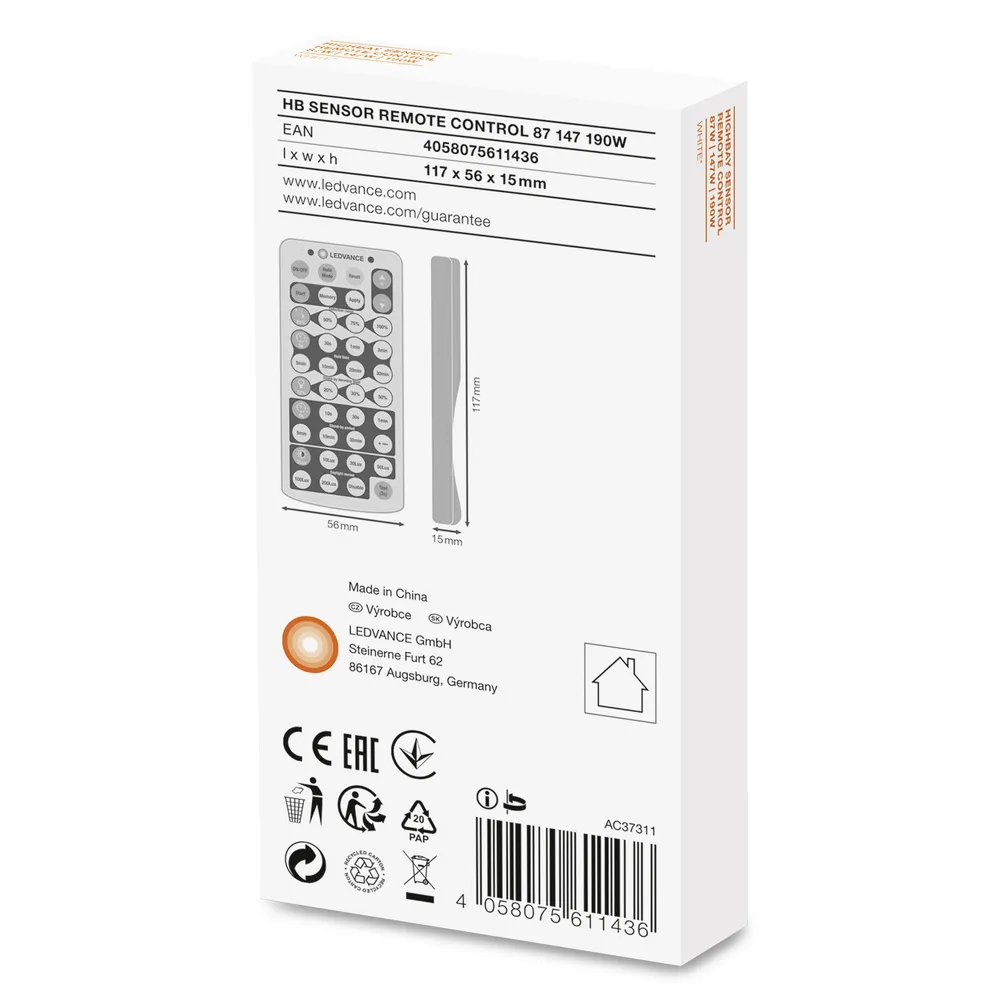 Ledvance HB SENSOR REMOTE CONTROL 87 147 190W Pic_3